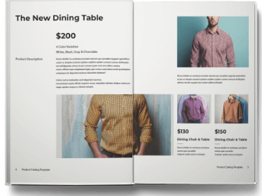 Katalog Formatierung und Gestaltung