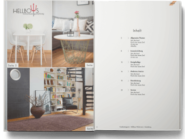 Magazin Beispiel 1 Magazingestaltung Beispiel eins